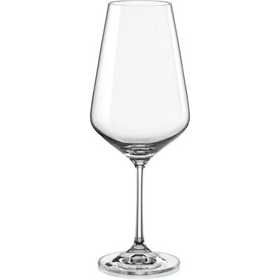 Crystalex Sklenice na víno Sandra 6 x 550 ml