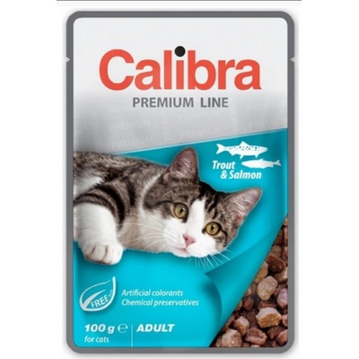 Calibra Premium Line Adult Trout & Salmon 100 g