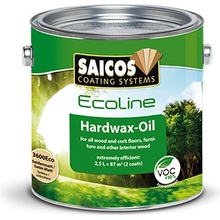 Saicos Ecoline Tvrdý voskový olej Eco 2,5 l hodvábne matný bezfarebný