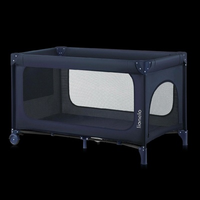 Lionelo Cestovní postýlka Flower Grey Stone – Zboží Dáma