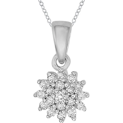 Eppi Elegantný prívesok s diamantmi Felipe P43348