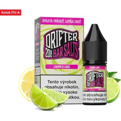 Juice Sauz Drifter Salt Lemon Lime 10 ml 20 mg