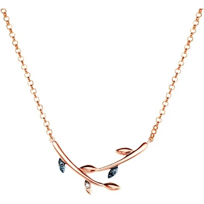 SAVICKI Колие savicki: розово злато. диамант. диаманти