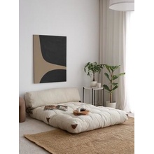 Atelier del Sofa 2-Seat Sofa-Bed Fold Teddy 2Cream