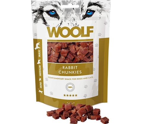 Woolf rabbit chunkies 100 g