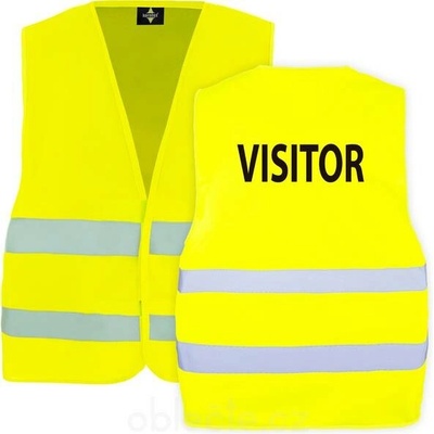 Korntex KX200 Passau Bezpečnostní vesta VISITOR yellow
