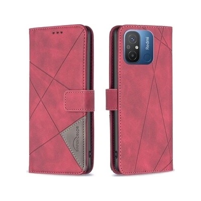 Motorola G06 pouzdro book CaseMe Binfen vínové