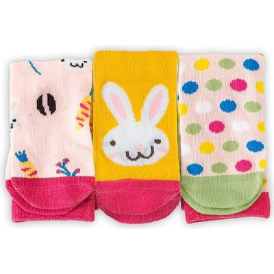 Pidilidi, PD013701 veselé ponožky FUNNY dívčí 3pack