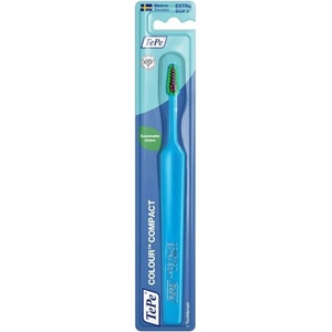 TePe Select Четка за зъби Colour Compact, Extra Soft, тюркоазена - ozone