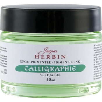 Jacques Herbin Calligraphy Калиграфско мастило Light Green 40 ml 1 бр (11332T)