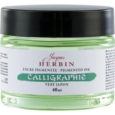 Jacques Herbin Calligraphy Калиграфско мастило Light Green 40 ml 1 бр (11332T)