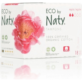 Naty Nature Babycare Dámske ECO tampóny regular 18 ks