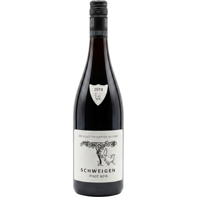 Weingut Friedrich Becker Pinot Noir SCHWEIGEN Rulandské modré 0,2 g/l suché červené 2019 13,5% 0,75 l (holá láhev)