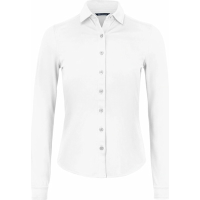 Cutter & Buck 2411 dámská piqué košile s dlouhým rukávem white
