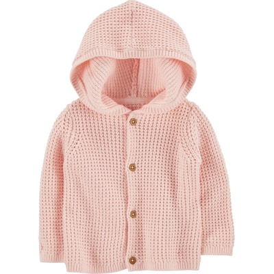 CARTERS CARTER'S sveter s kapucňou Pink dievča