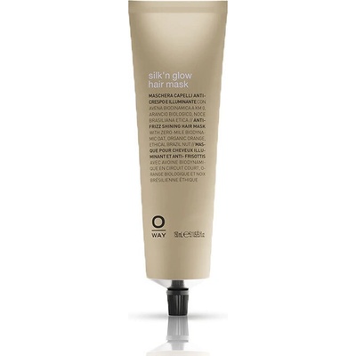 OWAY Organic Way Маска за блясък и против заплитане O. Way Silk and Glow Hair Mask 150ml