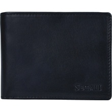 SEGALI Pánska kožená peňaženka 517 797 026 black