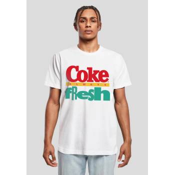 MERCHCODE Тениска Coca Cola 90's Logo Tee white XXLUB-MC895-00220 - , размер XS