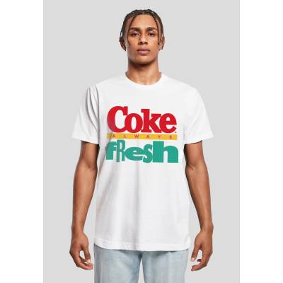 MERCHCODE Тениска Coca Cola 90's Logo Tee white XXLUB-MC895-00220 - , размер XS