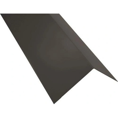 Hřebenáč klasik r.š.250mm pozink Lakovaný RAL 8019 šedohnědá s folií dl.2m