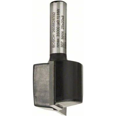 BOSCH Drážkovací frézy 8 mm, D1 25 mm, L 20 mm, G 51 mm
