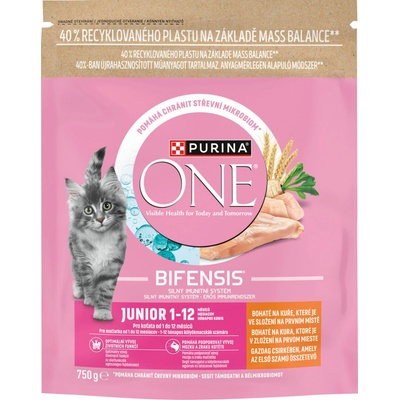 Purina ONE Junior s kuraťom a celozrnnými obilninami 750 g
