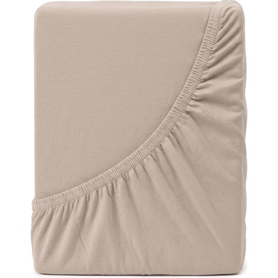 4Home jersey prostěradlo Ideál ořechové 140x200