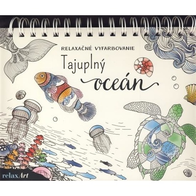 Tajuplný oceán relaxačné vyfarbovanie