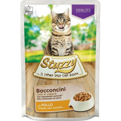Stuzzy Cat Sterilized Chunks пилешки парчета в сос 85 г