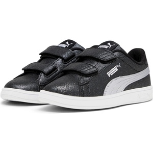 PUMA Детски маратонки Puma Smash 3.0 Glitz Glam V Child Girl Trainers - Black/Silver