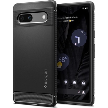 Image 1 of Spigen Гръб Spigen Rugged Armor за Google Pixel 7a - Черен