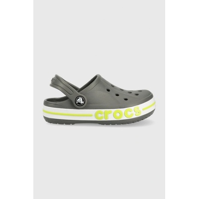 Crocs dětské pantofle BAYABAND CLOG K 2070190GX Šedá