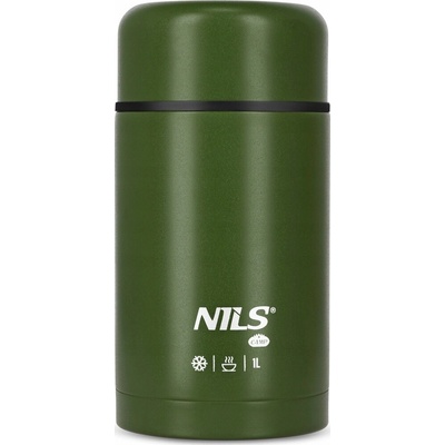 Nils Camp Termoska na jídlo Vakuová 1000 ml zelená
