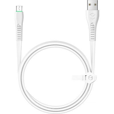 Xmart Кабел Xmart - Flying fish, USB-A/Micro USB, 1.2 m, бял (3800202094046)