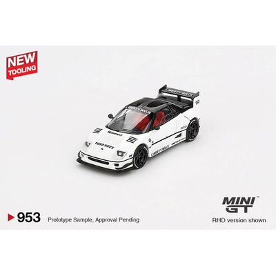 MINI GT Lamborghini Countach LB-Works White 2024 Tokyo Auto Salon 1:64