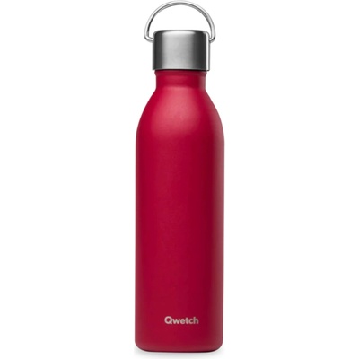 Qwetch ACTIVE izolovaná lahev 600 ml Matná červená