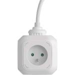 EMOS Електрически разклонител тип куб 4 контакта + 2× usb 1, 9 м 71852 (1902040190)