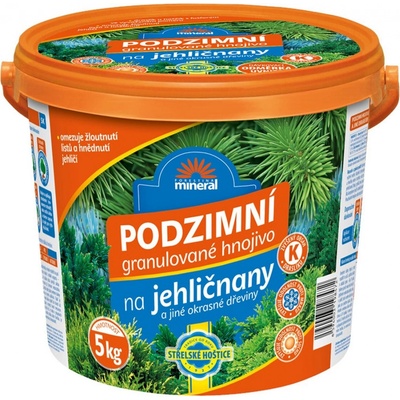 Forestina Podzimní hnojivo pro jehličnany MINERAL 5 kg – Zboží Dáma