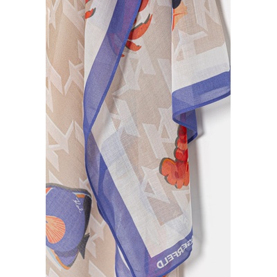 Karl Lagerfeld Шал женски с коприна IKON (B2W33070)