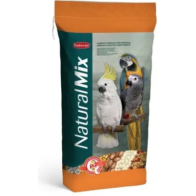 Padovan Naturalmix Parrots Пълноценна храна за големи папагали 18 кг