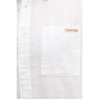 Calvin Klein Ленена риза Calvin Klein Jeans (J30J327296)