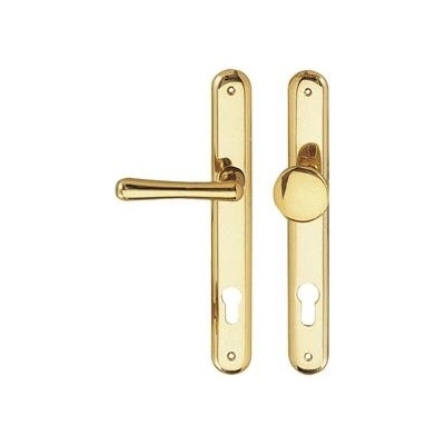 Grundmann ELEGANT PZ 92 mm klika/koule mosaz leštěná