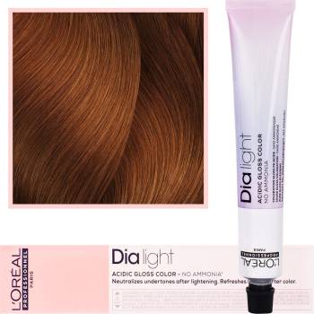 L'Oréal Paris public Dia Light 7.43 barvení vlasů Kaštanová 50 ml
