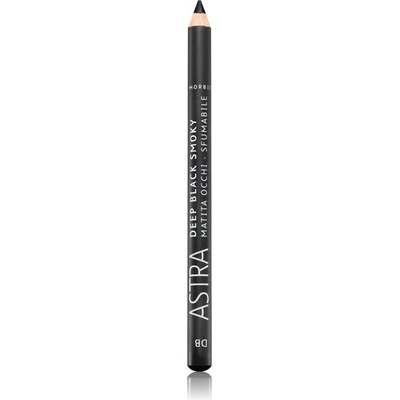 Astra Make-up Deep Black Smoky молив за очи тип каял за опушен грим цвят Black 1, 1 гр