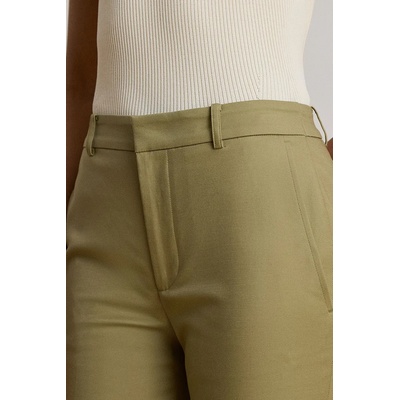 Lauren Ralph Lauren панталон slim fit дамски от памук с еластан (200P14610)