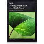 Abib Gummy Sheet Mask Heartleaf Sticker Маски за лице 27ml