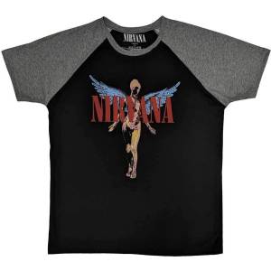 Nirvana Angelic Raglan Black & Grey XL Риза (NIRVRL02MBG04)