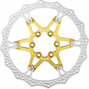 Reverse Alloy/Steel 6 dier 180 mm zlatá