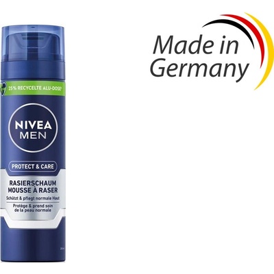 Nivea Men Protect & Care pěna na holení 200 ml – Zboží Dáma Nivea Men Protect & Care pěna na holení 200 ml – Zboží Dáma