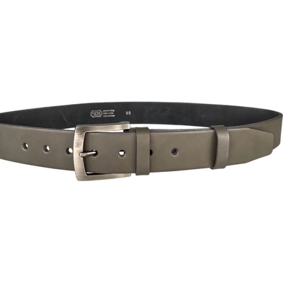 Penny Belts kožený opasek 25-50 šedý